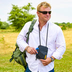 Slim Minimalist Design Travel Neck Wallet