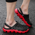 Summer Beach Flip Flops Slippers Shoes Men's Non Slip Antiwear Shoes Home Slippers Classic Breathable Summer Sandals Slip On Slide Lightweight Slippers Beach Clogs