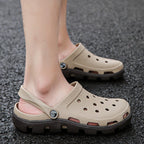 Summer Beach Flip Flops Slippers Shoes Men's Non Slip Antiwear Shoes Home Slippers Classic Breathable Summer Sandals Slip On Slide Lightweight Slippers Beach Clogs