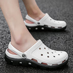 Summer Beach Flip Flops Slippers Shoes Men's Non Slip Antiwear Shoes Home Slippers Classic Breathable Summer Sandals Slip On Slide Lightweight Slippers Beach Clogs