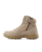 Kiwi Rugged Sand Suede Mid-Cut 6" Zipped Water Resistant Tactical Boots [63000]