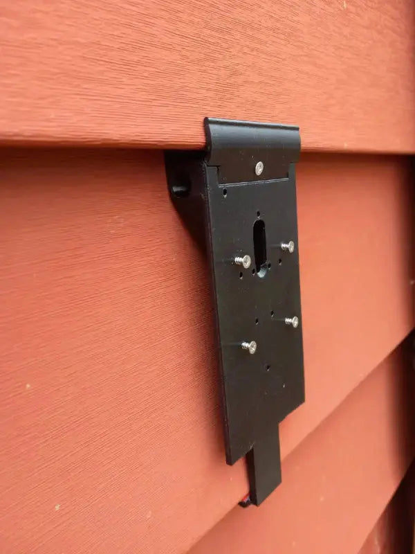 Vinyl Siding Mount | Outdoor Cameras | Screwless for Siding 3-5in Including Dutch Lap