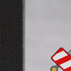Kids Play-Mat Bob Construction Site with Trucks & Cranes in Grey
