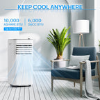 Finnmark 10,000 BTU Portable Air Conditioner