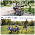 Momfann Stroller Wagon for Kids – 2-Seater All-Terrain Baby Wagon