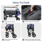 Momfann Stroller Wagon for Kids – 2-Seater All-Terrain Baby Wagon