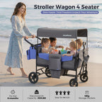 Momfann Stroller Wagon for Kids – 2-Seater All-Terrain Baby Wagon