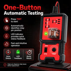 2024 Newest Red Relay Tester 12V Universal Electronic Automotive Car Circuit Detector Battery Checker Auto Repair Tool