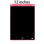 12 inch LCD Writing Tablet for Kids-Reusable Drawing Board, Eye Protection Screen, Lock Button & Instant Erase-Educational Gift
