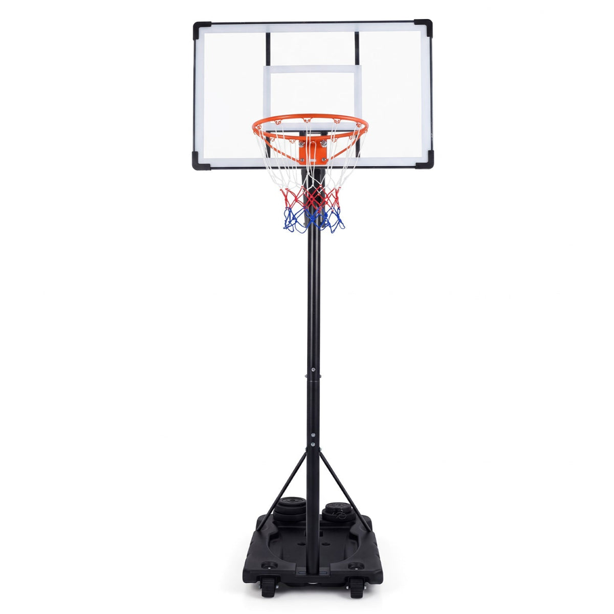 10 Feet Portable Basketball Hoop Outdoor for Adults