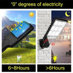 Solar Light Outdoor,PIR Motion Sensor Security Lights Street Garden Lamp Wall Lamps Waterproof With 180° Outside