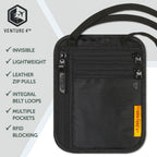 Slim Minimalist Design Travel Neck Wallet