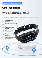 Smart GPS Wireless Fence & Tracking Training Collar