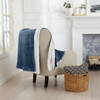 Velvet Plush Sherpa Luxury Bed Blanket - Kinsley Collection