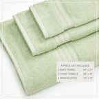 Cotton Terry Bath Towel Set - Cooper Collection